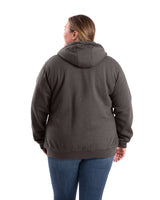 Women's Insulated Full-Zip Hooded Sweatshirt - Berne Apparel