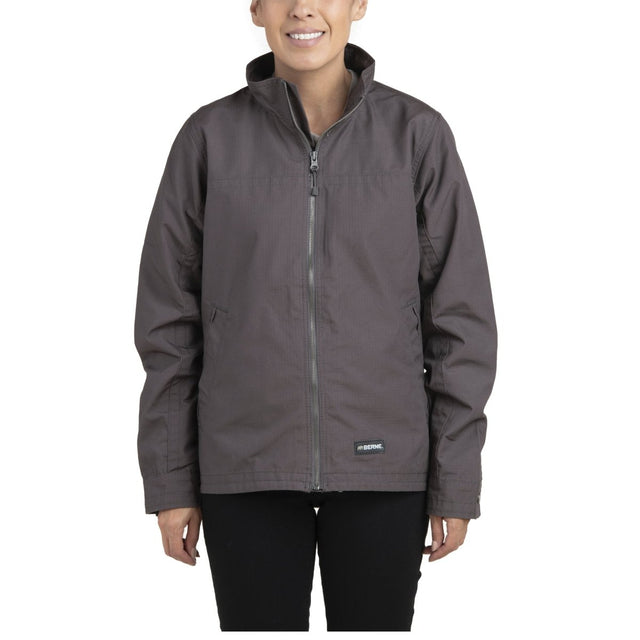 Women's Lightweight Ripstop Jacket - Berne Apparel