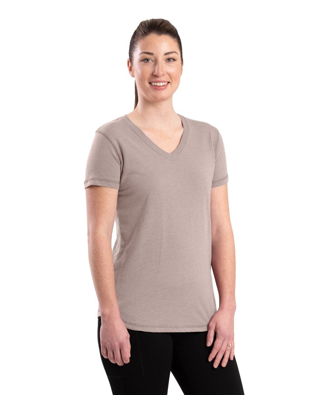 Women's Performance V-Neck Short Sleeve T-Shirt - Berne Apparel