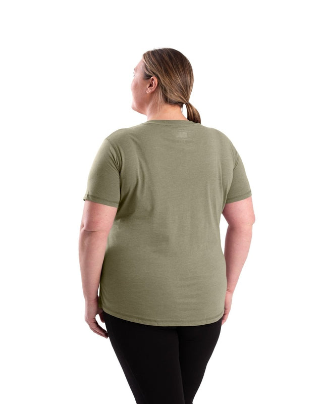 Women's Performance V-Neck Short Sleeve T-Shirt - Berne Apparel