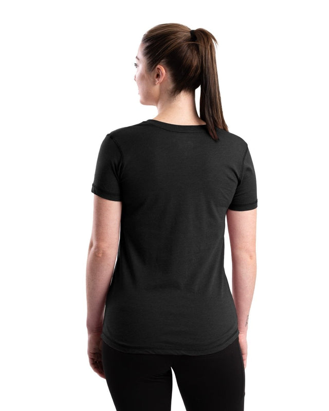 Women's Performance V-Neck Short Sleeve T-Shirt - Berne Apparel