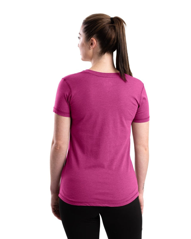 Women's Performance V-Neck Short Sleeve T-Shirt - Berne Apparel