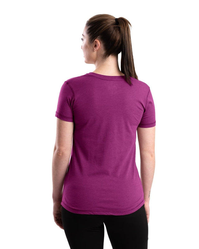 Women's Performance V-Neck Short Sleeve T-Shirt - Berne Apparel