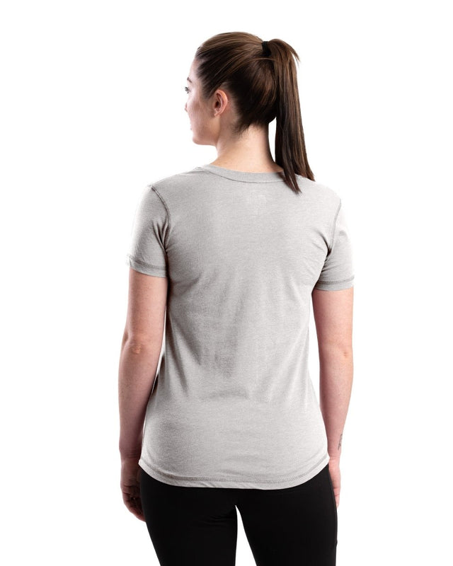 Women's Performance V-Neck Short Sleeve T-Shirt - Berne Apparel