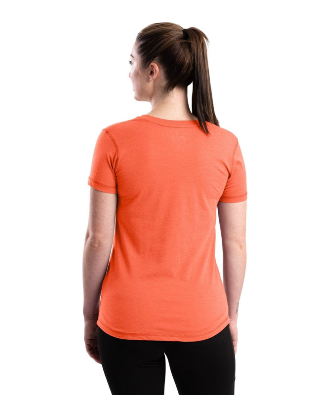 Women's Performance V-Neck Short Sleeve T-Shirt - Berne Apparel