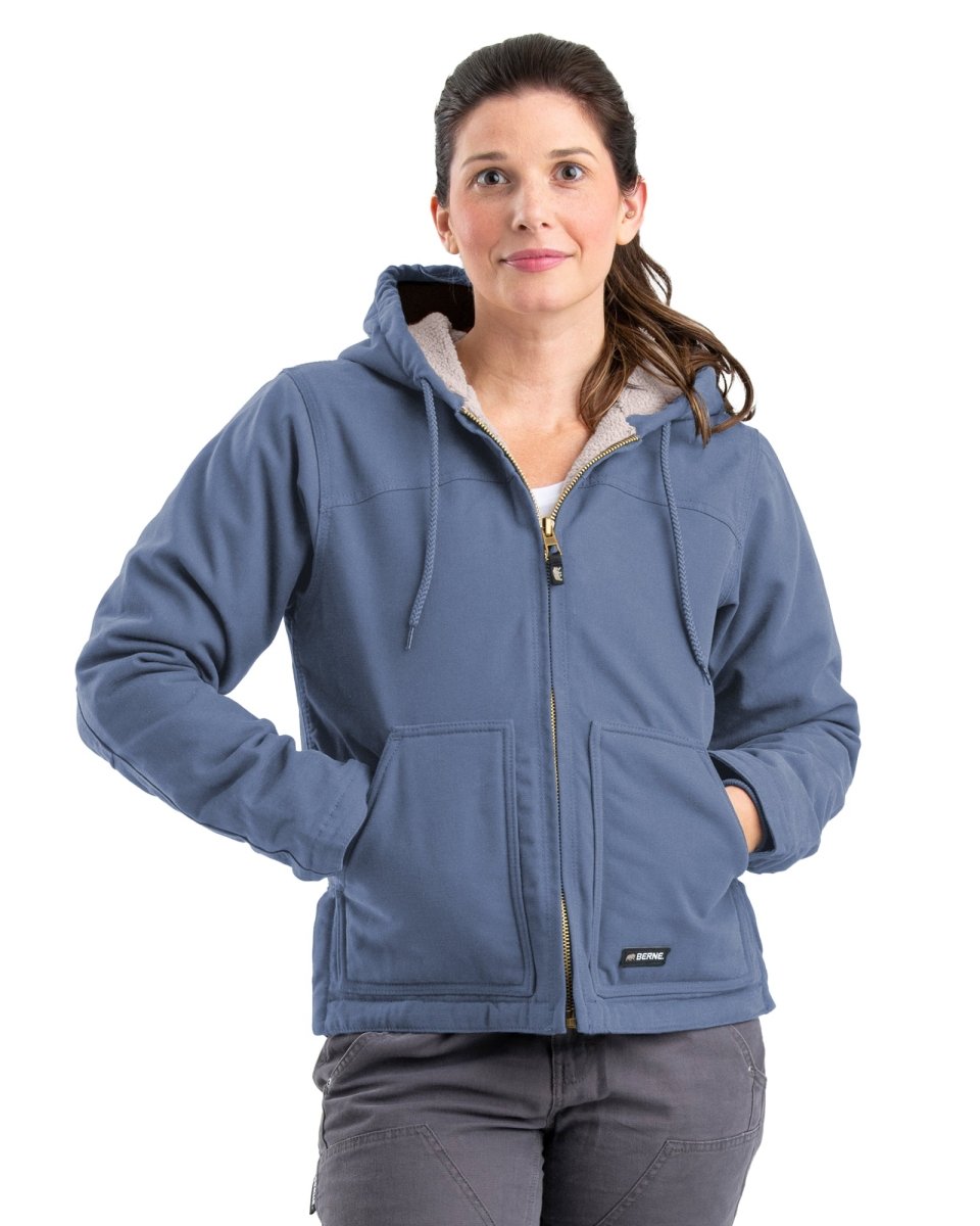 Tintwwg Sweater Jacket for Women Dressy Hooded Sherpa Lined