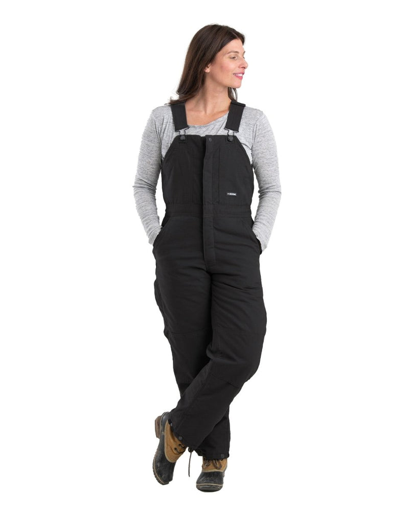Berne Women's Softstone Duck Insulated Bib Overall Berne Apparel