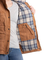Women's Vintage Washed Duck Barn Coat - Berne Apparel