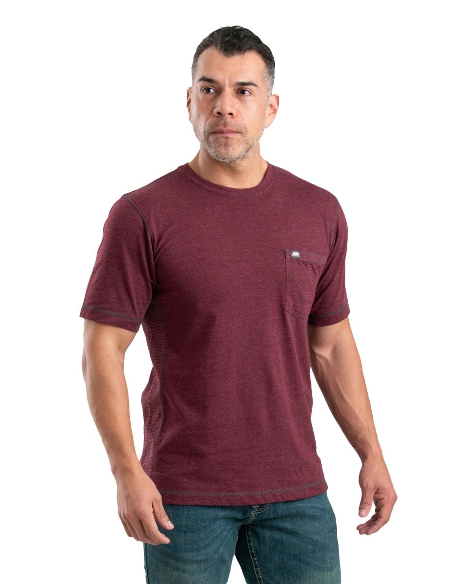 WorkVent Performance Short Sleeve Pocket T-Shirt - Berne Apparel