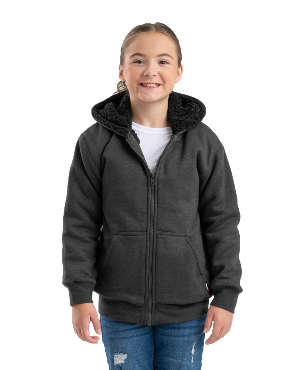 Boys sherpa deals lined hoodie