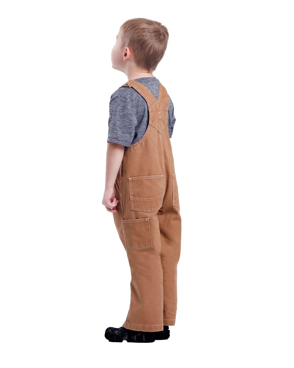 Youth Vintage Washed Unlined Duck Bib Overall - Berne Apparel